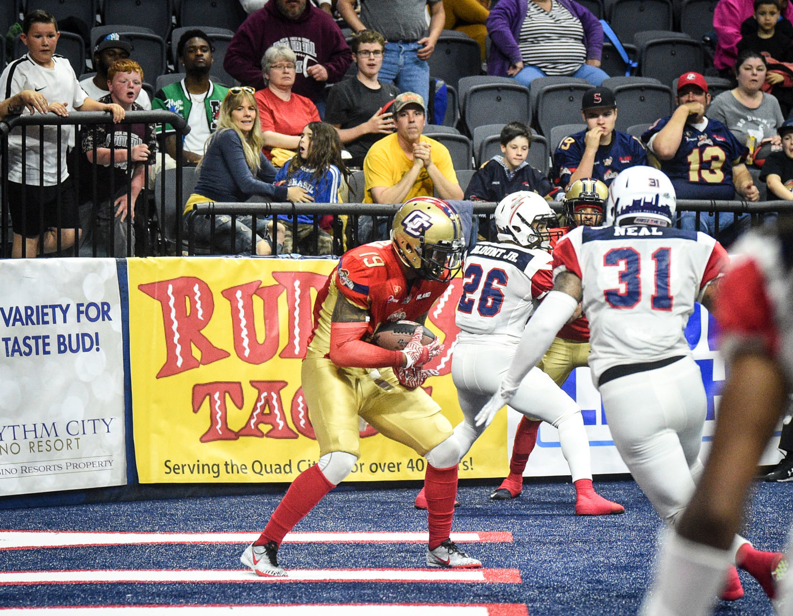 Sioux Falls Storm at the Quad City Steamwheelers